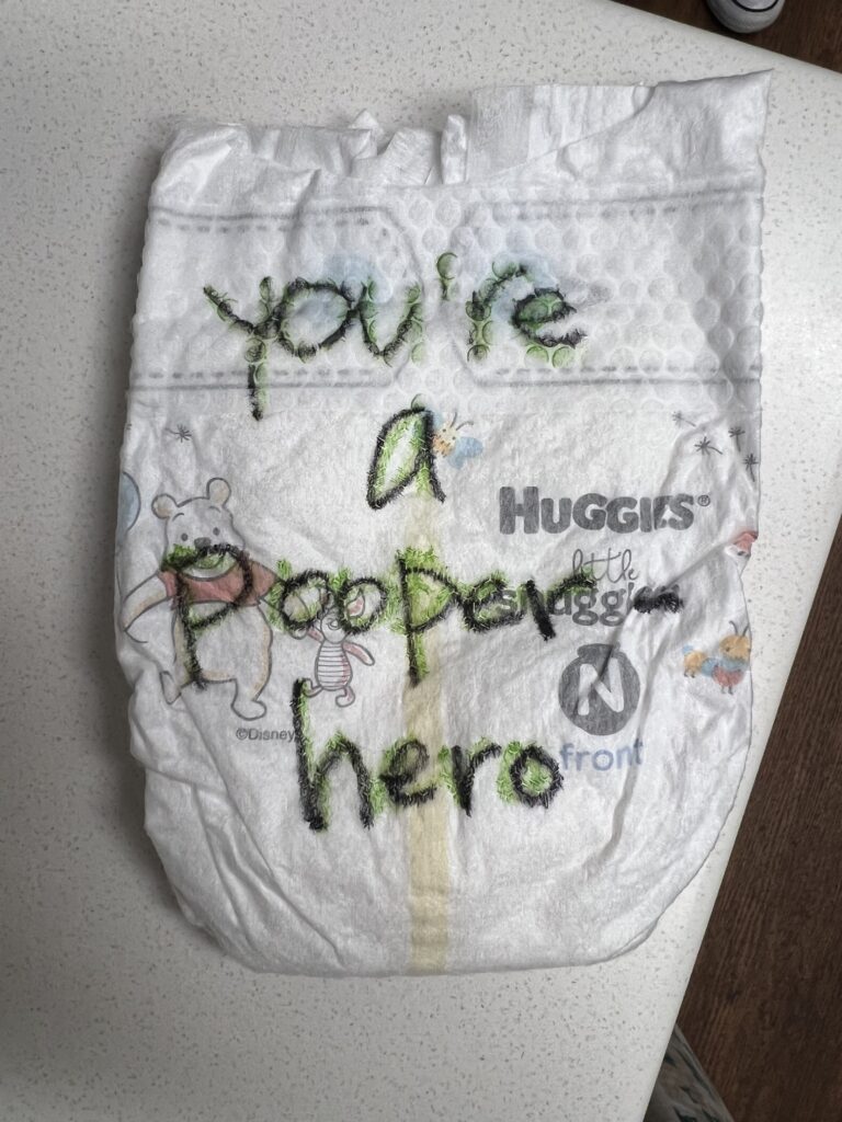 Pooper hero diaper
