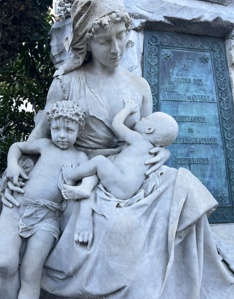 Buenos Aires Cemetery Breastfeeding