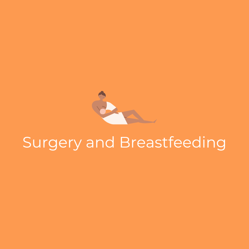 Surgery and Breastfeeding Category Graphic