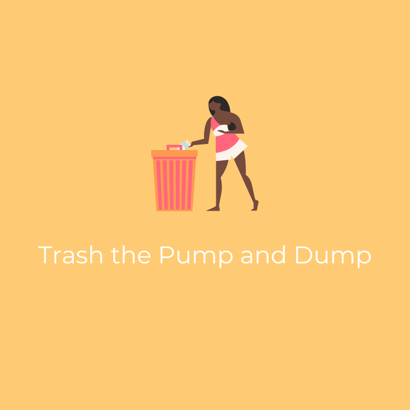 Trash the Pump and Dump Category Graphic