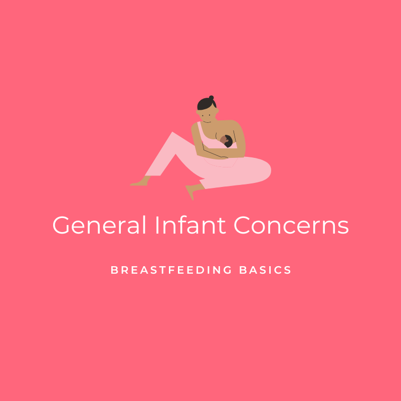 General Infant Concerns - Breastfeeding Basics Graphic
