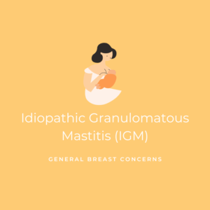 Idiopathic Granulomatous Mastitis (IGM) - General Breast Concerns Graphic