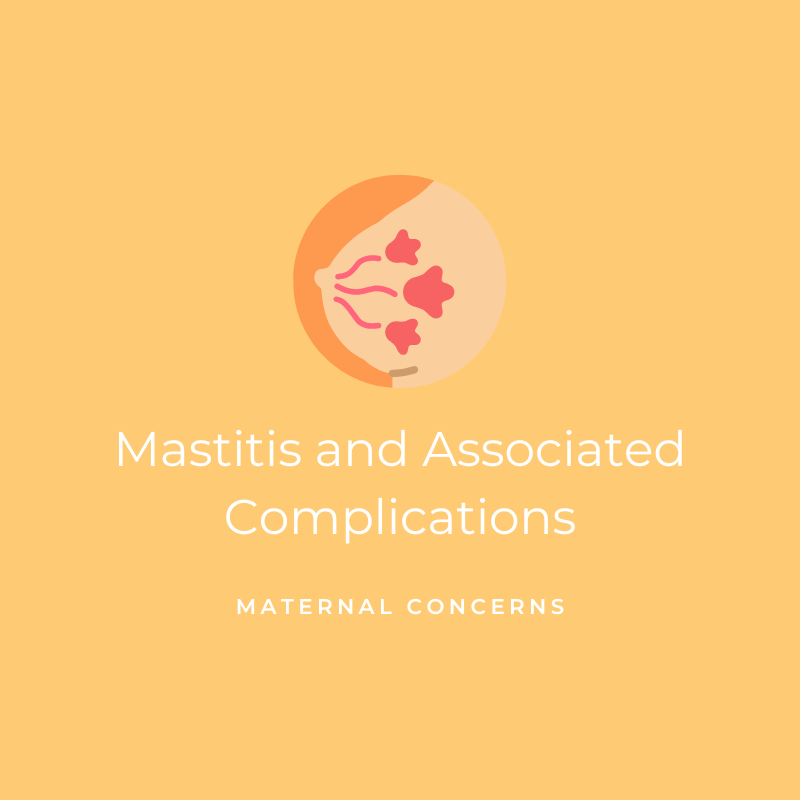 Mastitis and Associated Complications - Maternal Concerns Graphic