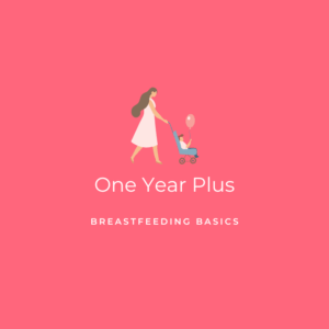 One Year Plus - Breastfeeding Basics Graphic