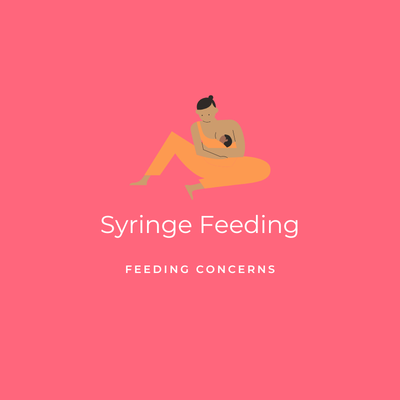 Syringe Feeding - Feeding Concerns Graphic